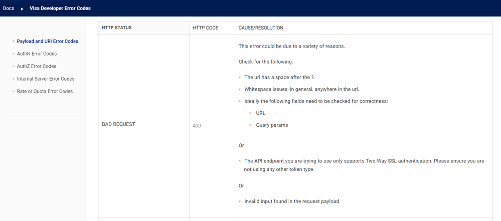 20190823 400 Bad Request Error Codes Cause Resolution.png